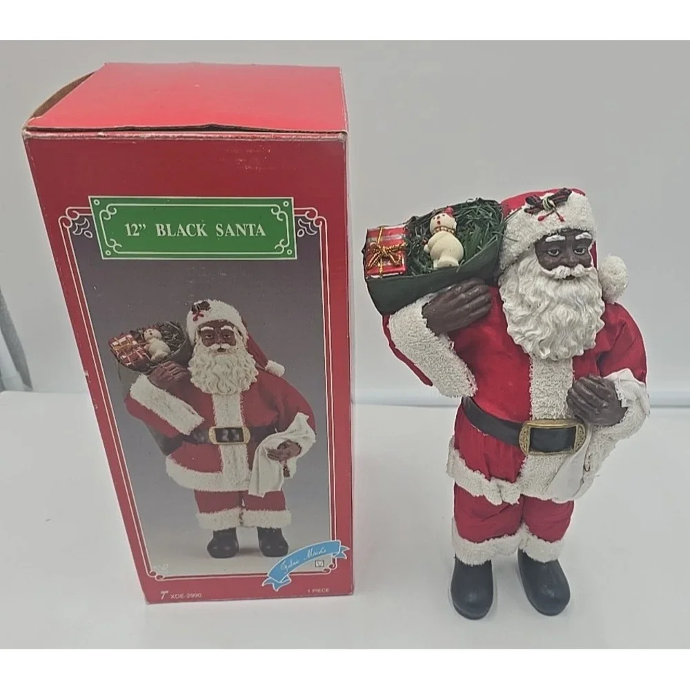 1990's TXDE Black Santa's Collection 12
